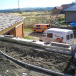 betonová terasa Jesenice