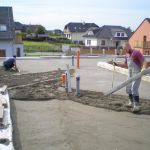 betonová terasa Jesenice