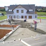 betonová terasa Jesenice